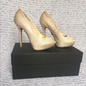 Beautiful Jennifer Lopez Swarovski Crystal Heels